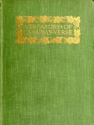 [Gutenberg 54601] • A Treasury of Canadian Verse, with Brief Biographical Notes